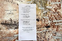 01 Map Of Uco Valley And A List Of The Three Wineries We Will Visit Near Mendoza